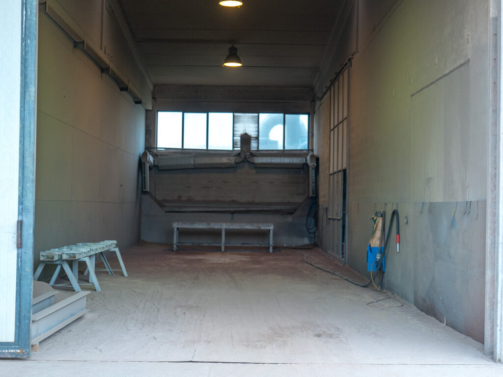 gabina di sabbiatura